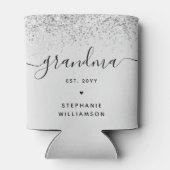 おばあちゃんエストグリッター紙吹雪カスタムおばあちゃんギフト 缶クーラー (裏面)
