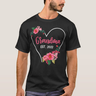 おばあちゃんエスト2022おばあちゃんになる、妊娠アナウンチ Tシャツ