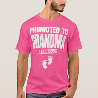 おばあちゃんエスト2022妊娠Annoに昇進した女性 Tシャツ