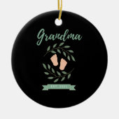 おばあちゃんエスト。2024 セラミックオーナメント (正面)