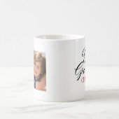 おばあちゃんエレガントのクリスマスフォトコーヒーマグ コーヒーマグカップ (中央)