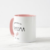 おばあちゃんカスタムに昇進 マグカップ (正面左)