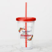 おばあちゃんカスタムアクリルタンブラーに昇進した アクリルタンブラー (正面)
