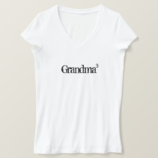 おばあちゃんカッブ Tシャツ (デザイン正面)