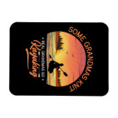 おばあちゃんカヤキン マグネット (横)