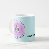 おばあちゃんキッチカスタムンのマグカップ コーヒーマグカップ (正面左)