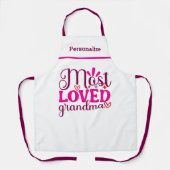 おばあちゃんキッチンで最も愛のおばあちゃんギフト エプロン