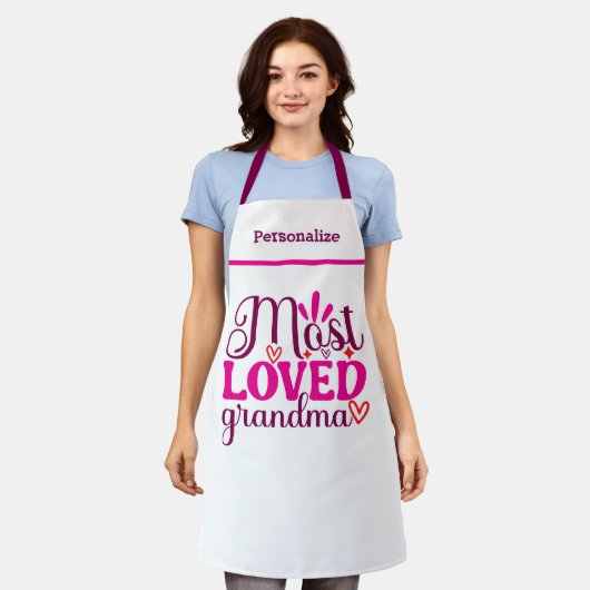 おばあちゃんキッチンで最も愛のおばあちゃんギフト エプロン