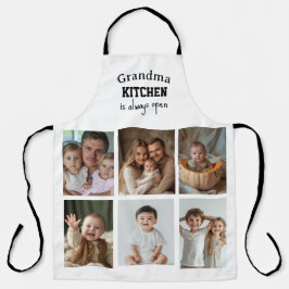 おばあちゃんキッチンはいつも開カスタムいている エプロン