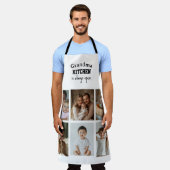 おばあちゃんキッチンはいつも開カスタムいている エプロン (着用した状態)