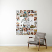 おばあちゃんギフト数々の写真の美しいフローラ タペストリー (インサイチュ)