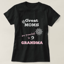 おばあちゃんギフトTシャツに昇格したすばらしいママたち Tシャツ