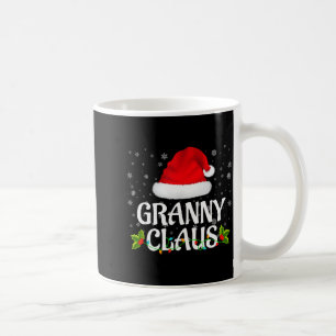 おばあちゃんクラウス クリスマス ライト サンタ パジャマ ファミリー コーヒーマグカップ