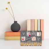 おばあちゃんクリスマスジンジャークッキー写真グリッドコラージュ フォトプラーク