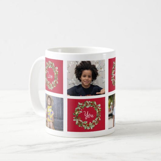 おばあちゃんクリスマス コーヒーマグカップ (正面左)