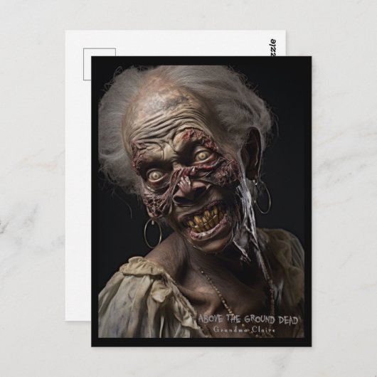 おばあちゃんクレア ポストカード (正面/裏面)