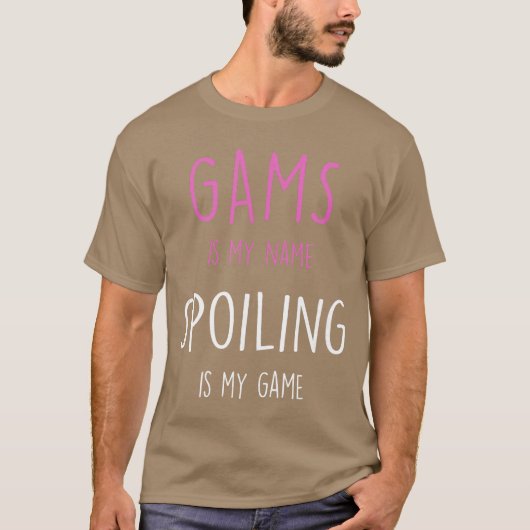 おばあちゃんゲーマーズのレトロ風デザイン Tシャツ (正面)