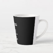 おばあちゃんコード |おもしろいは必須 カフェラテマグ (右)