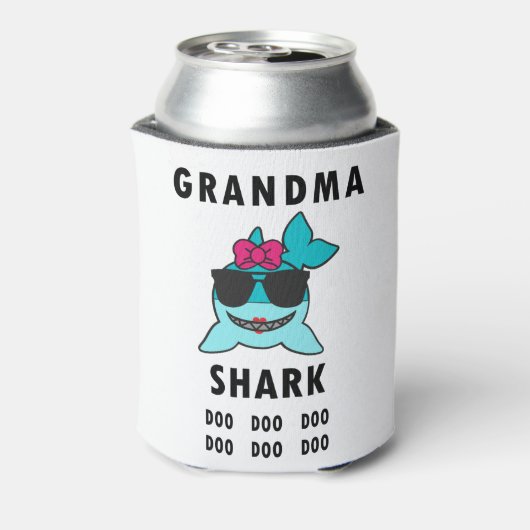 おばあちゃんシャークドゥードゥー 缶クーラー (缶裏面)