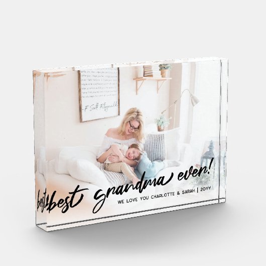 おばあちゃんスクリプトオーバーレイ私たちは愛あなたをフォトブロック フォトブロック (左)