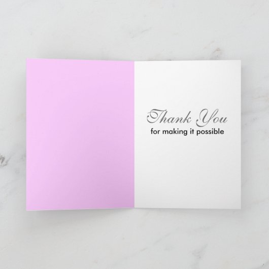 おばあちゃんストロークサンキューカード サンキューカード (内部)