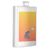 おばあちゃんスピッティングステンレススチールフラスコ フラスク (右)