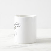 おばあちゃんスピッティングマグ コーヒーマグカップ (中央)