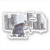 おばあちゃんスピッティング!コンターシール シール (正面)