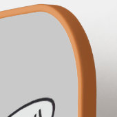 おばあちゃんスピッティング！タンピックボールパドル ピックルボールラケット (左詳細)