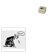 おばあちゃんスピッティング!小さなゴム印なしハンドル ラバースタンプ (押印)