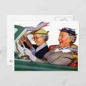 おばあちゃんスピード・クイーン ポストカード (正面/裏面)