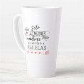 おばあちゃんスペインのに昇進/アブエララテマグ カフェラテマグ (左アングル)