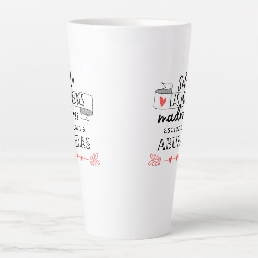 おばあちゃんスペインのに昇進/アブエララテマグ カフェラテマグ (正面)