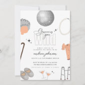 おばあちゃんズ・ゴーン・ワイルド ハン・バチュロレッテ・ウィークエンド・パーティー 招待状 (正面)