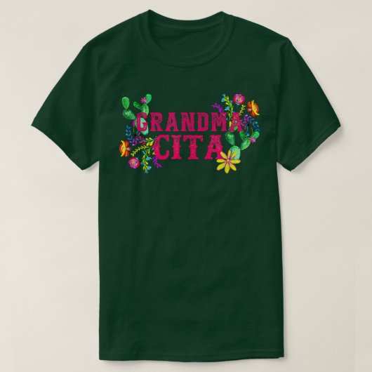 おばあちゃんチタ Tシャツ (デザイン正面)