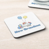 おばあちゃんトラック男の子のプレゼント コースター (左側)