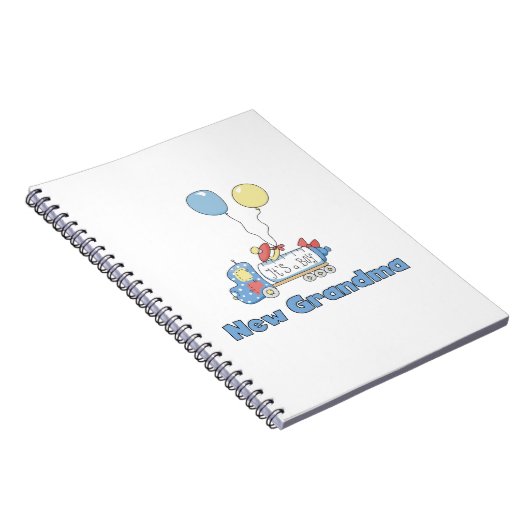 おばあちゃんトラック男の子のプレゼント ノートブック (右側)