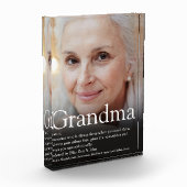 おばあちゃんナナモダンおもしろい定義 フォトブロック (左)