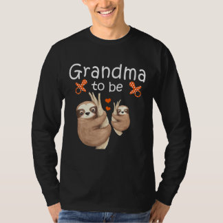 おばあちゃんナマケモノになるおばあちゃんシャワーかわいい動物 Tシャツ