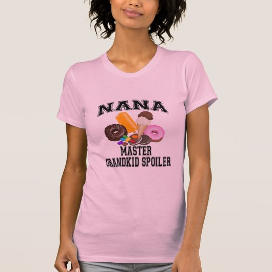 おばあちゃんネタバレナナ Tシャツ (正面)