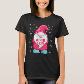 おばあちゃんノーム 妖精 クリスマス おばあちゃん マッチング Tシャツ