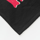 おばあちゃんハート戦士カード認識度 フリースブランケット (角)