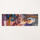 おばあちゃんハート手 ヨガマット (正面(横))