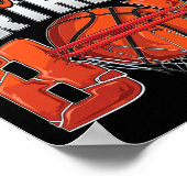 おばあちゃんバスケットボールバースデーボーイファミリーバレエb-da ポスター (角)