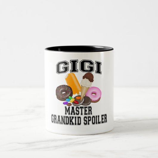 おばあちゃんバレるGigi ツートーンマグカップ (中央)