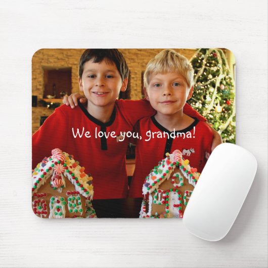 おばあちゃんパーソナライズされたのマウスパッドへの贈り物 マウスパッド (マウス)