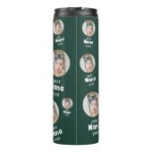 おばあちゃんパーソナライズされたの写真ギフトカスタム写真 タンブラー (裏面)