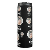 おばあちゃんパーソナライズされたの写真ギフトカスタム写真 タンブラー (裏面)