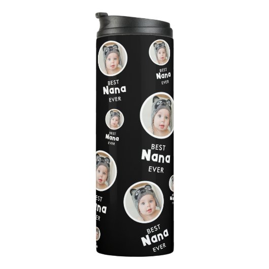 おばあちゃんパーソナライズされたの写真ギフトカスタム写真 タンブラー (回転右)