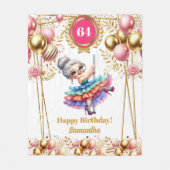 おばあちゃんパーソナライズされたの毛布のプレゼント フリースブランケット (正面)